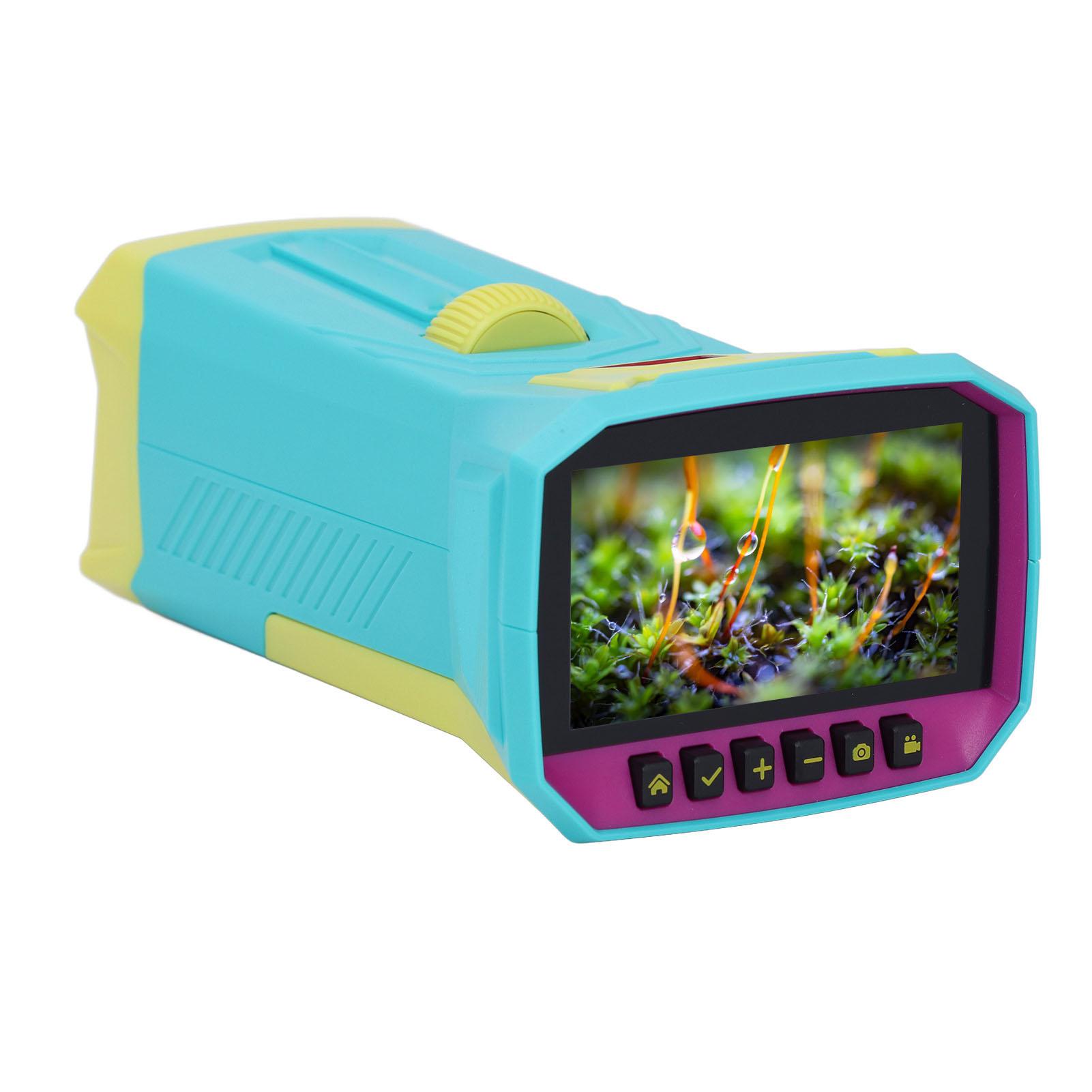 

Ручной цифровой микроскоп портативная мини карманная камера HD 3-дюймовый IPS экран для студенческой науки