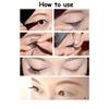 4 Pcs Sexy Long Cilia Full Coverage Cross Wispy Triple Magnet False Eyelashes Extension Tools