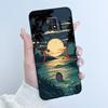 For Nubia Red Magic 7 Pro Case NX709J Back Cover Cute Heart Rabbit Black Soft TPU Phone Case For Red Magic 7S Pro NX709S Shell