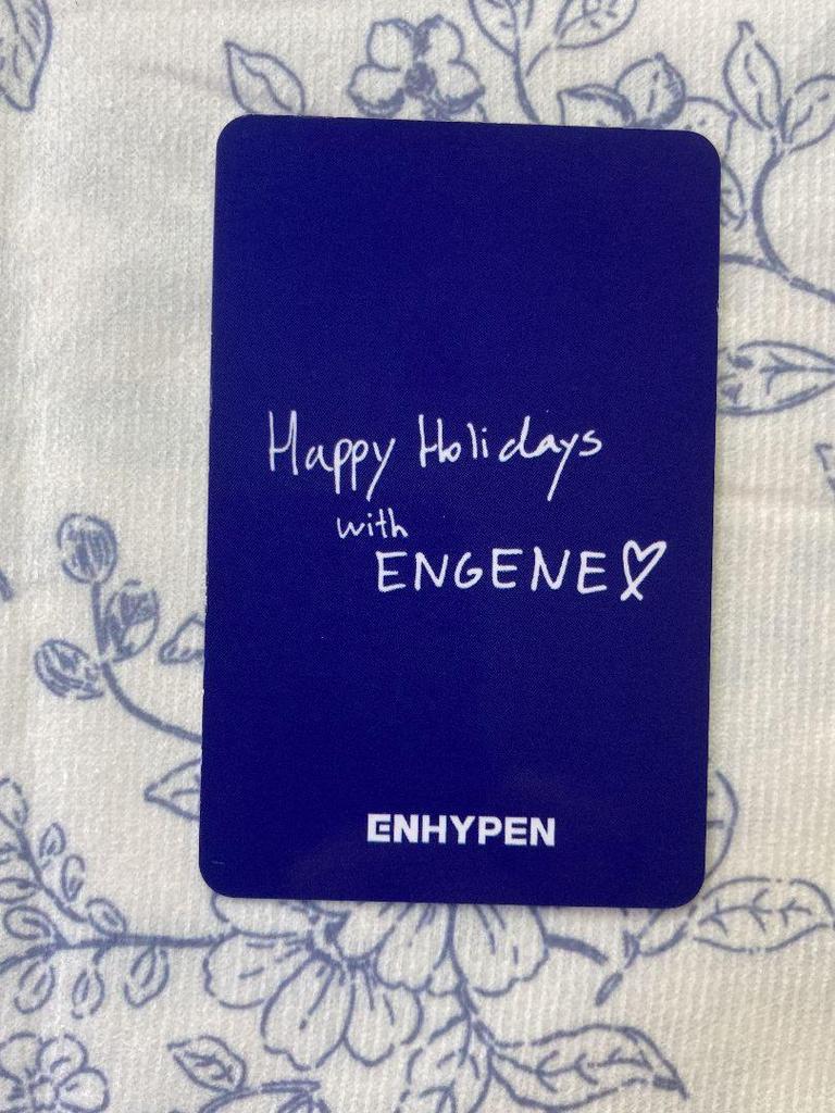 [USED] Jake ENHYPEN Gayo Daejun SBS Enap Sanok Trading Card