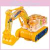Electric Construction Vehicle Model With Transparent Gears For Boys Playroom Decor