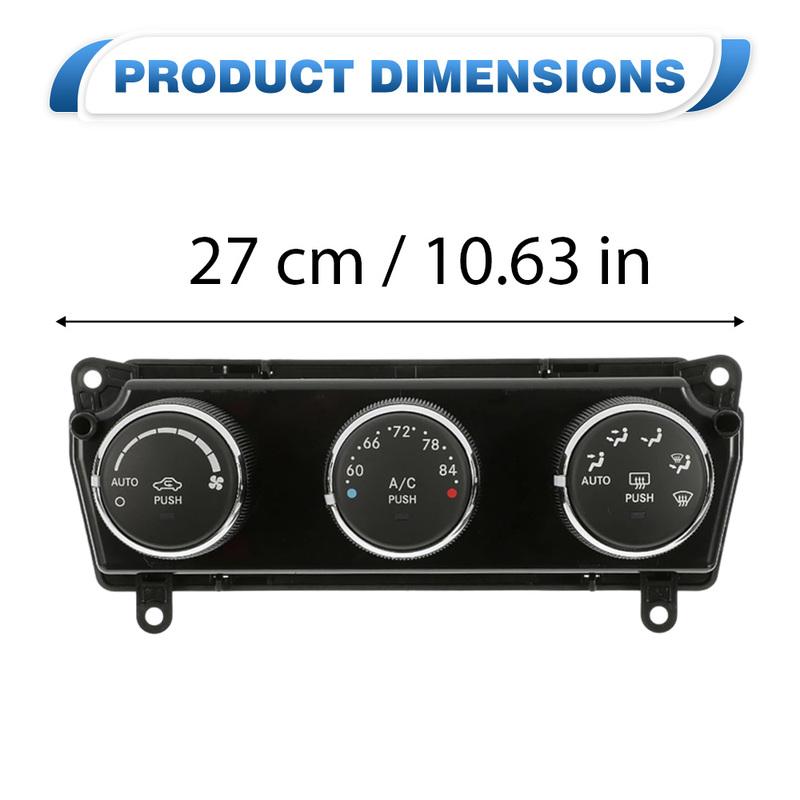 For Jeep Wrangler JK 2014-2017 68197437AB 68197433AB HVAC A C Heater Climate Control Module