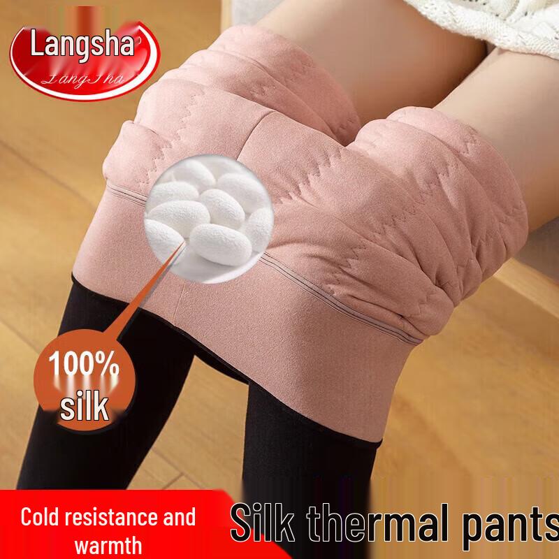 

Женские термолеггинсы Lonsa из шелковистой смесовой ткани с вельветовой подкладкой One Size (Fits 80-120 jin)