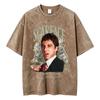 Movie Scarface The World Is Yours Vintage Washed Tshirt Tony Montana Al Pacino Unisex Unisex Clothing Oversized T Shirt Streetwear