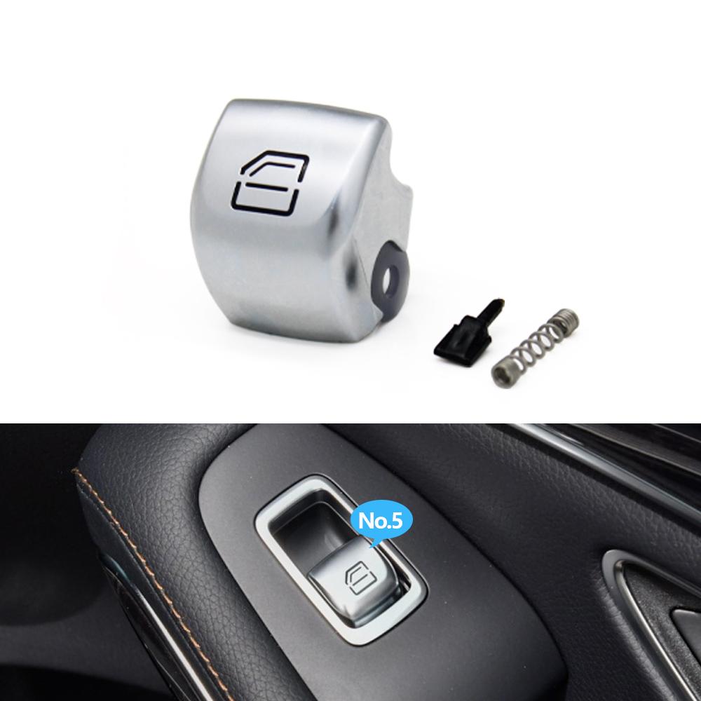 W222 Car Window Switch Repair Button Cover Control Switch Key Cap For Mercedes Benz S E Class W213 S320 S350 S450 S500 S560