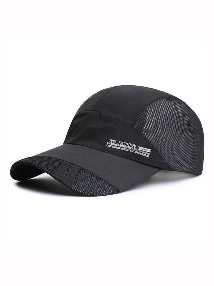 Lightweight Ventilated Mesh Baseball Cap Outdoor Use Drying Breathable Running Duck Tongue Summer Fishing Sunscreen Hat