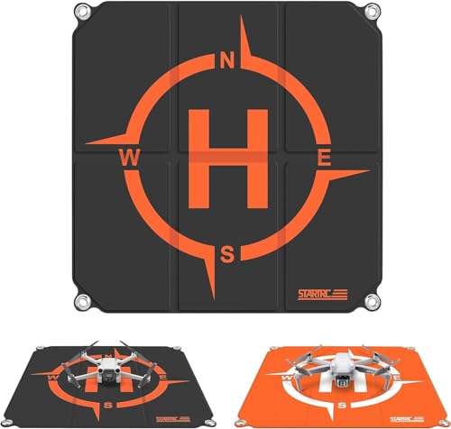 

STARTRC Drone Landing Pad for DJI Neo/Mini 4 Pro/Mini 3/Avata 2/Air 3/Mini 3 Pro/Mavic 3 Classic/Mini 4K Drone Landing Pad, Universal Helipad, DJI Lan