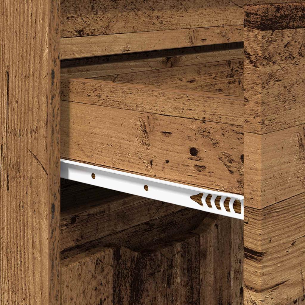 Bathroom Cabinet Reclaimed Wood Look 72.5 x 36.5 x 100 cm Engineered Wood
