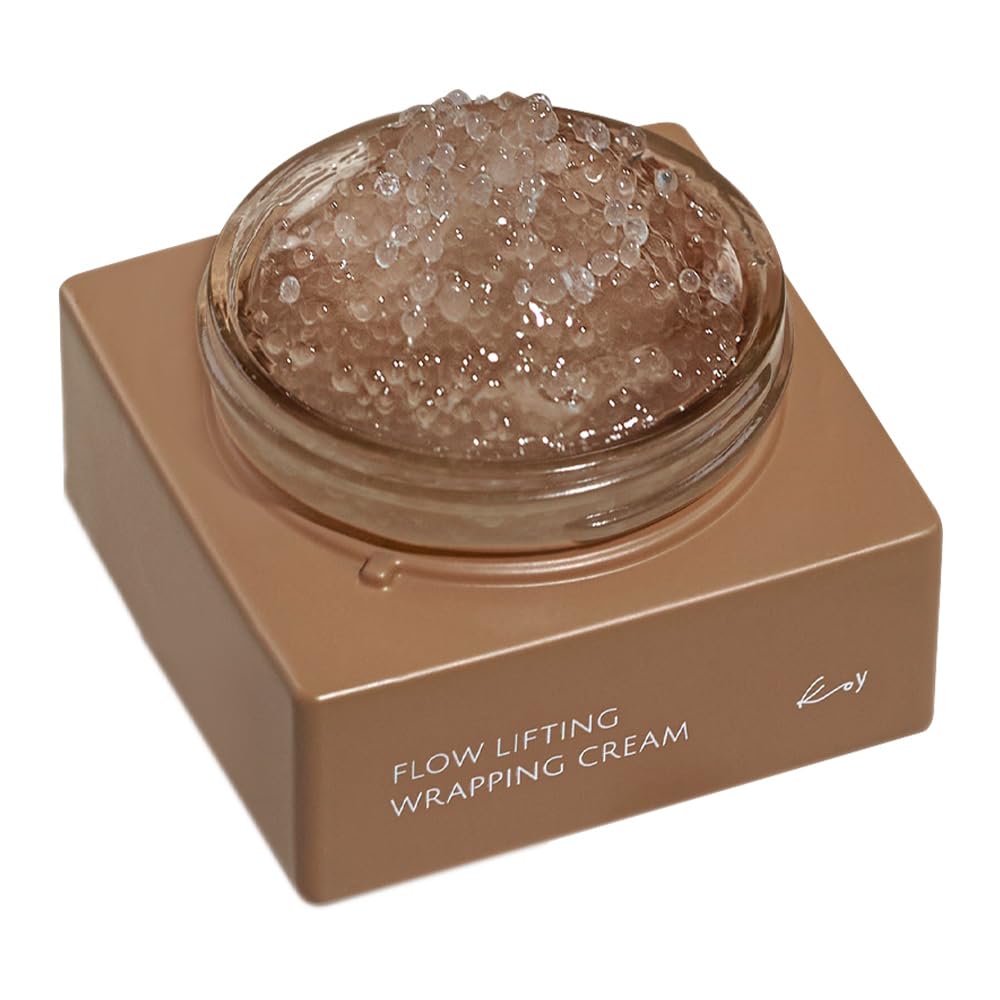 

KOY Flow Lifting Wrapping Cream 50ml - Facial moisturizing and firming, contains hyaluronic acid and collagen for firm, toned skin - Sleeping mask -