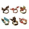 Comfortable Silk Scarf Bracelet Adjustable Hollowed Out Bangle for Women Fashion Party Date Accessory Wrist Jewelry