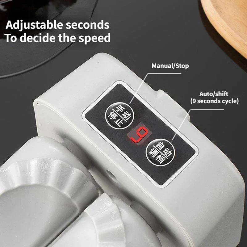 Automatische elektrische Teigtaschenmaschine, Heim-Teigtaschenmaschine, Küche Automatische Schnellprototypenform mit Löffel und Pinsel