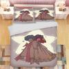 MINISO Cartoon Little Twin Star Quilt Cover Sanrio Cute Girl Printed Children Soft Customizable Bedding Custom Made Home Bedroom