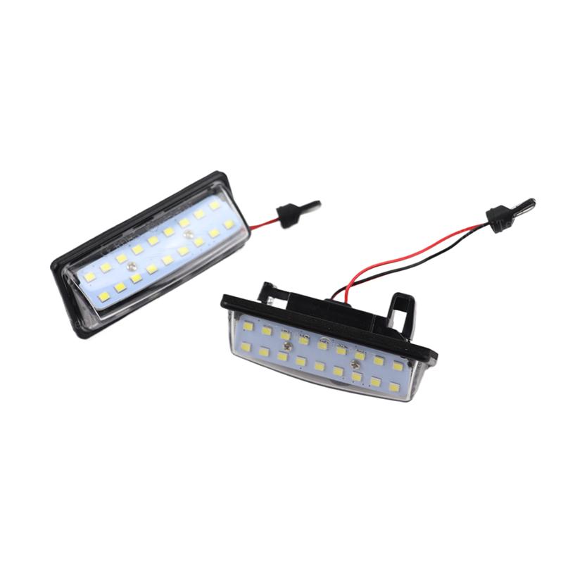 12V CAN-BUS License Plate Light Lamp Error-Free for Nissan TEANA J31 J32 Maxima Altima Rogue Murano Pathfinder Sentra Versa