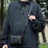 PU Camera Bag Sony ZV-E10 Canon PowerShot V1 Compact Video Small Crossbody Pouch With Shoulder Strap