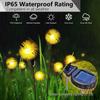 Solar Fiber Optic Butterfly Flower Colorful Garden Lamp - Outdoor Courtyard Decorative Landscape Lighting