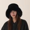 Warm Artificial Fur Hat Fluffy Hat Winter Cap Personality Beanie Hat  Outdoor