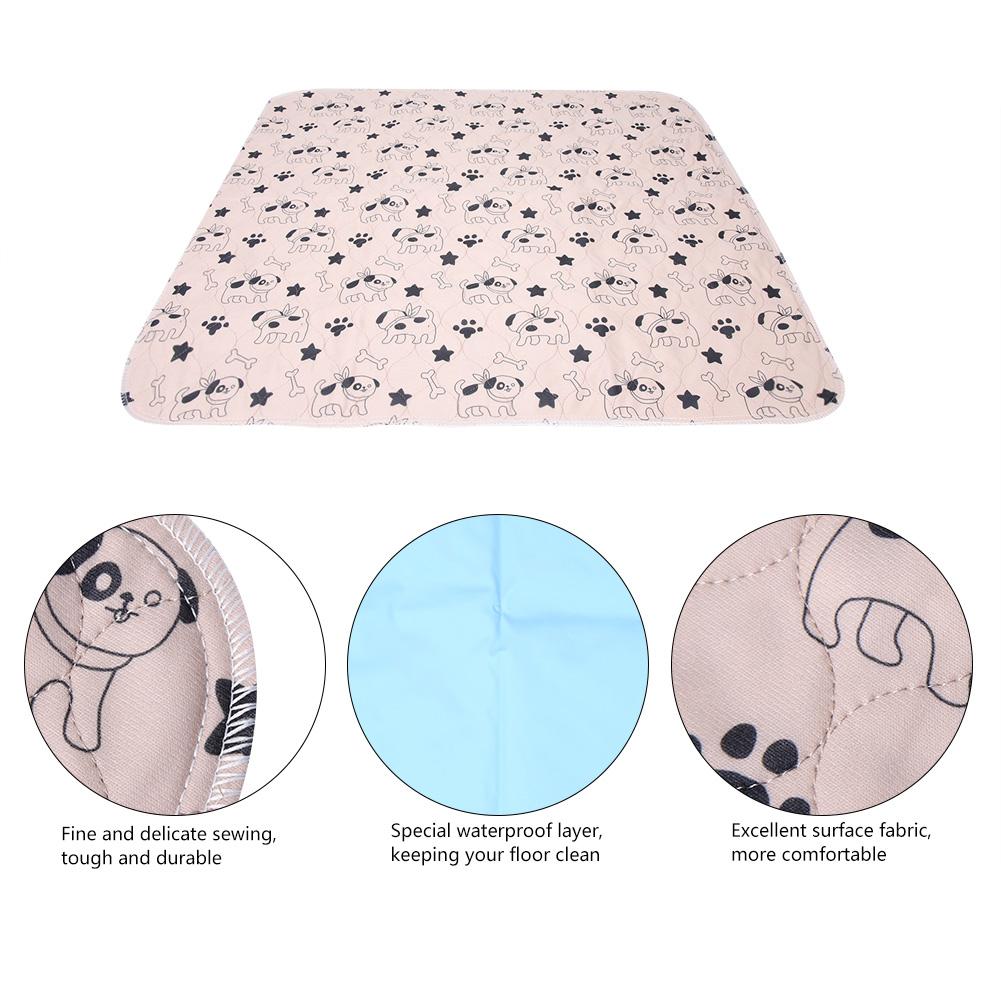 Reusable Waterproof Puppy Dog Cat Pee Bed Pad Carpet Urine Pet Trainging Mat 40 * 60cm