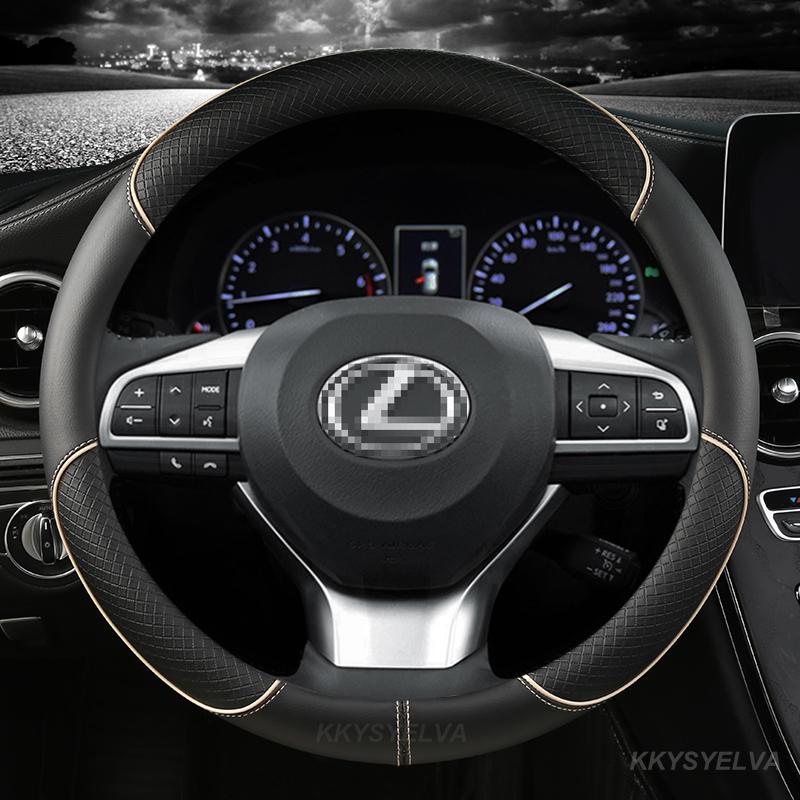 Autolenkradbezug 38cm 15" Für Lexus Es250 Is300 Rx270 rx450 Nx300 Ls460 Ct200h Ux260 Gx470 gx460 Lx570 Gs300