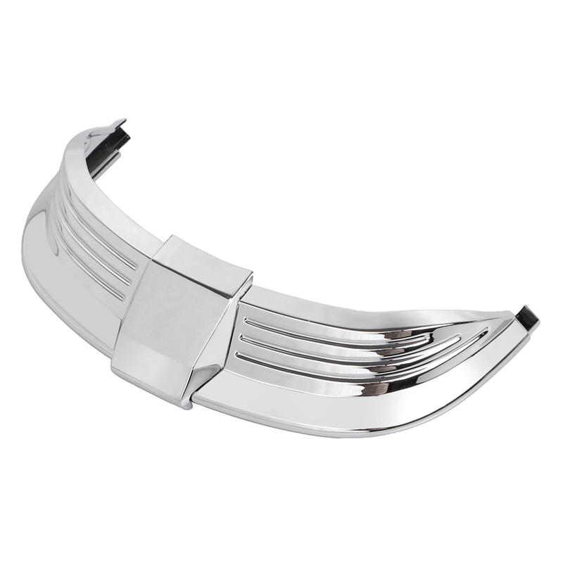 For Harley Heritage Classic FLHCS 114 FLHC 107 Deluxe FLDE 107 Motorcycle Front Fender Tip Trim Chrome