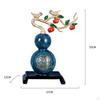 Gourd Statue Collectible Crafts Ornament Fortune Handmade Figurines for Desktop Furnishing Interior