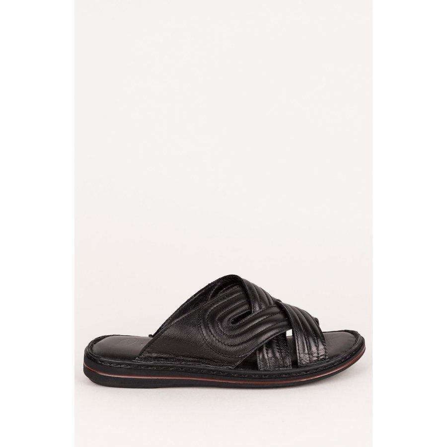 Men's Genuine Leather Casual Slippers