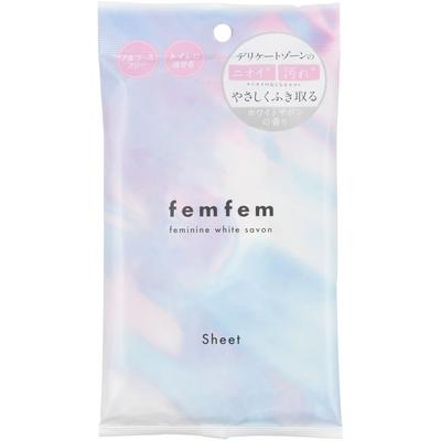 Femfem Cosmetics Freak Femfem ženské ubrousky 10 listů