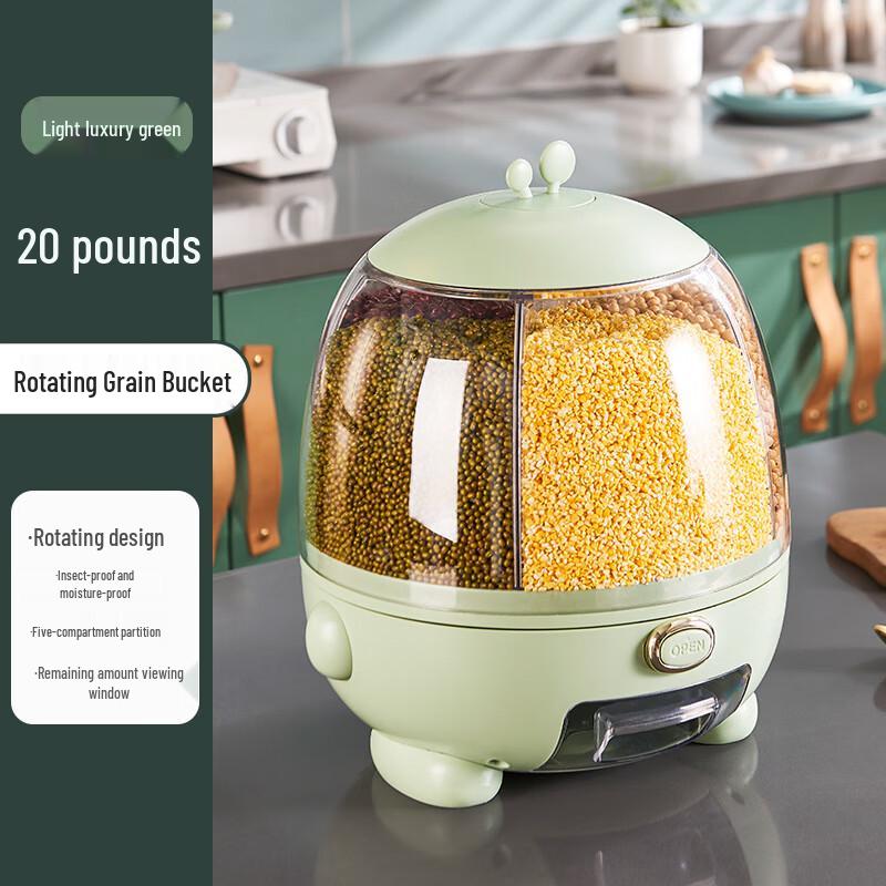 ZISIZ Large Capacity Rice & Flour Storage Container