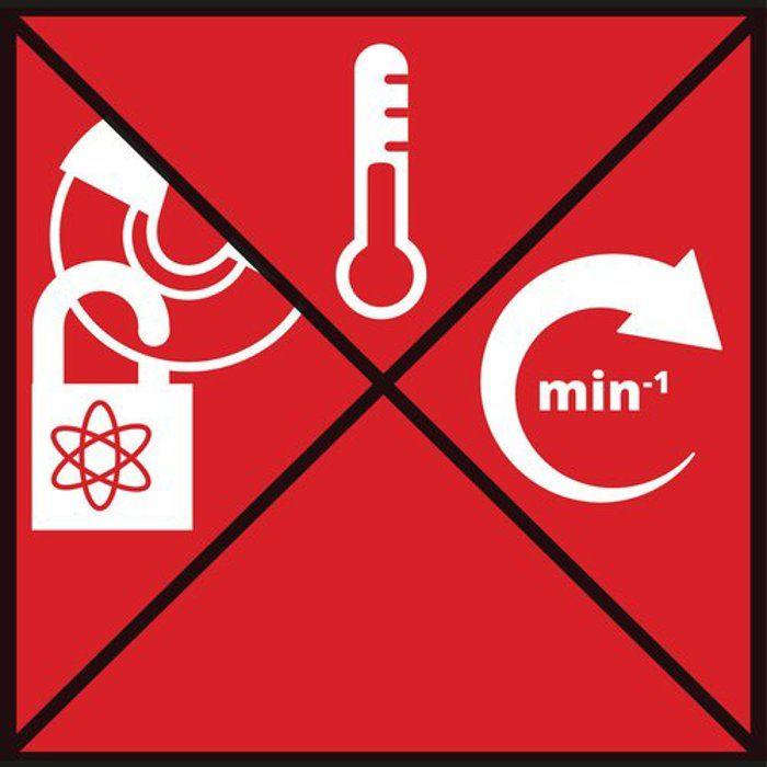 Einhell meuleuse d'angle 115mm sans fil tc-ag 18/115 li- solo pxc (18v, 8500 trs/min) livré sans batterie ni chargeur