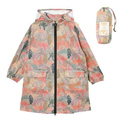 Kids Water Water Rain Rainy Rain Rain With Storage For Commuting To Nursery Elementary Suitable for School Bright Raincoat, Waterproof,