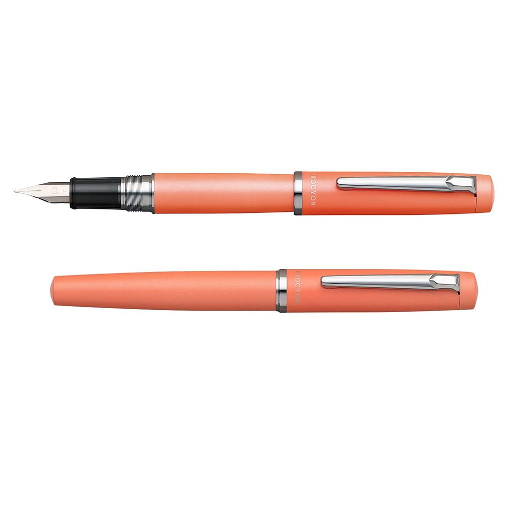 Platinum Procion Fountain Persimmon Fine #25 Pen, Orange, Nib, PNS-5000 25-2