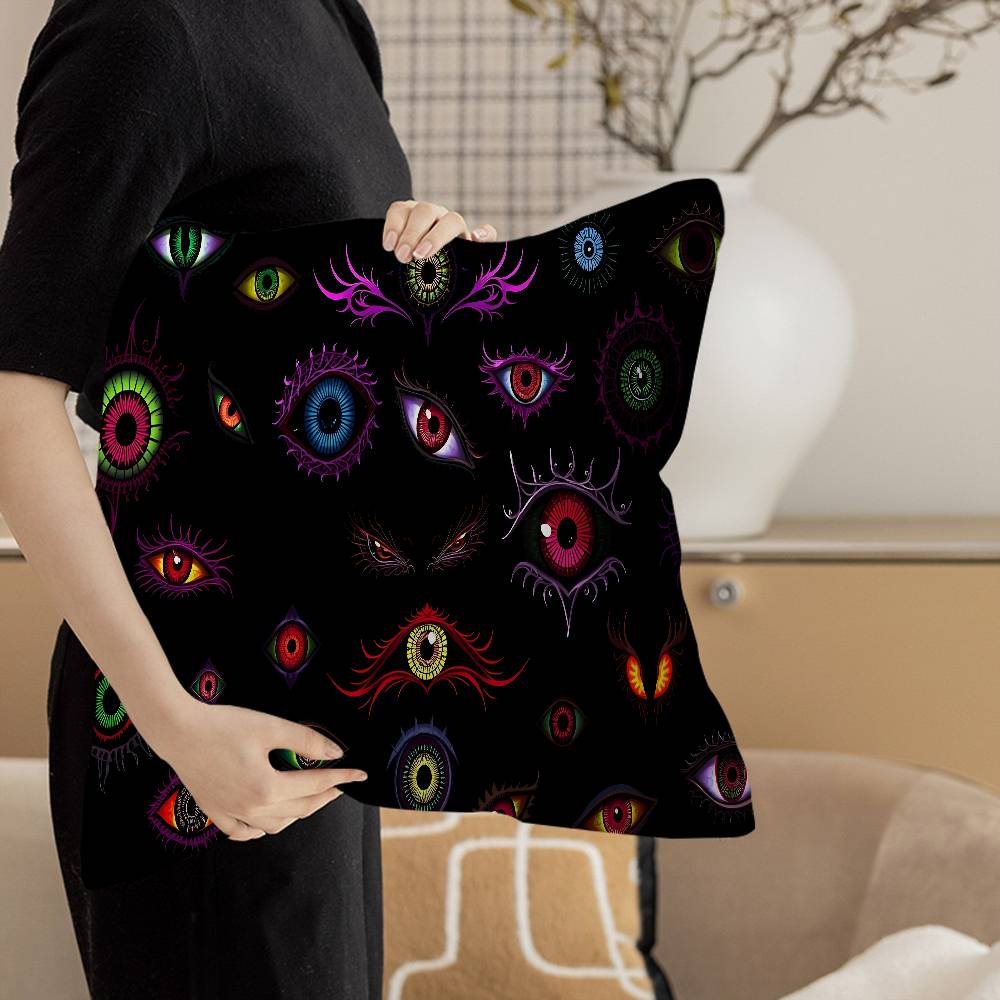 Подушка-подушка сглаза Наволочка Наволочка Гостиная Диван Домашний Декор Индивидуальный 12x12Inch