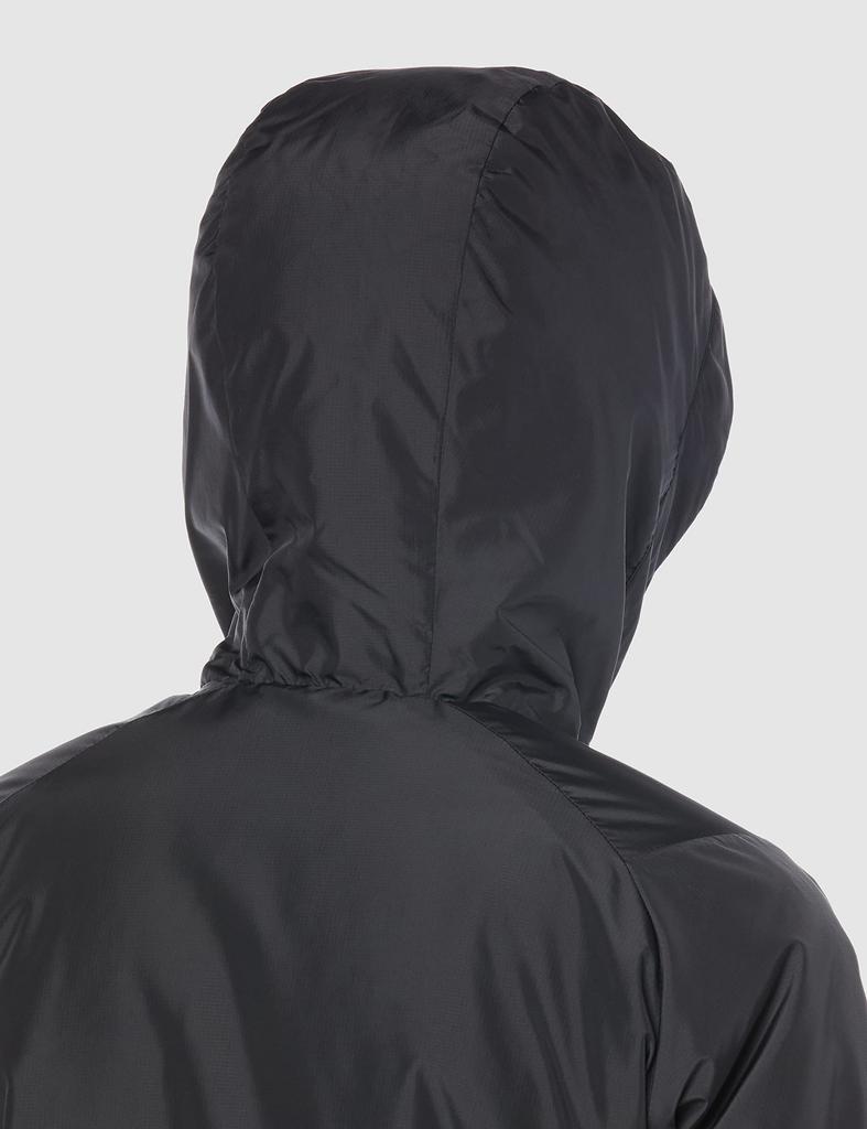Mizuno Running and Track Wear Warmer Shirt with Quick Free Size M Zipper, Black, (U2ME2505)