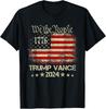 Trump Vance 2024 US Flag Election President 2024 T-Shirt Unisex T-Shirt