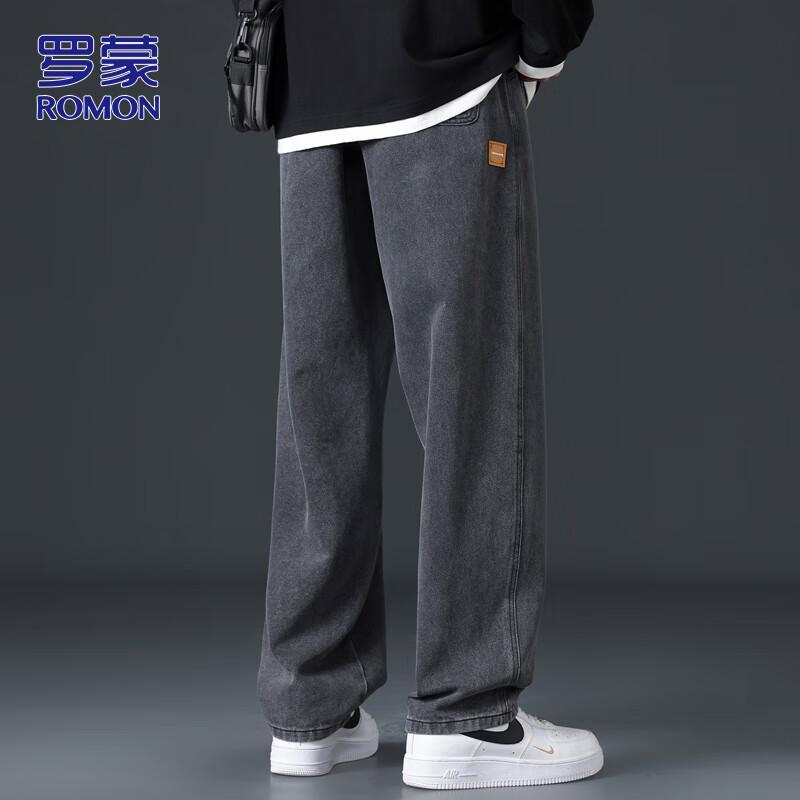 

ROMON Мужские ретро джинсы прямого кроя XL