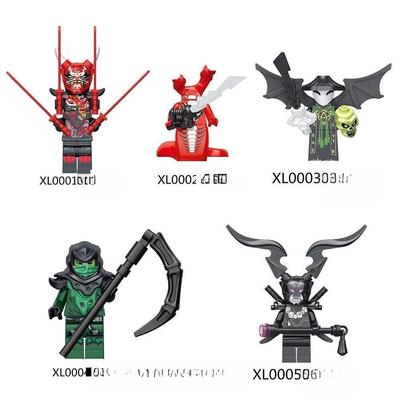 Building Blocks Humanoid Dolls Toys Digital Action Figures Assembled Toys Crawler Children's Educational Doll Toys for Girls