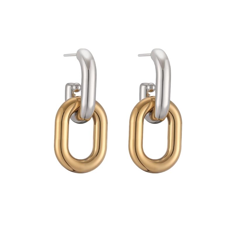 

Studs Earrings Easy Maintenance Everyday Wear Fashionable Women Accessory Stainless Steel Texture for Fashion Look