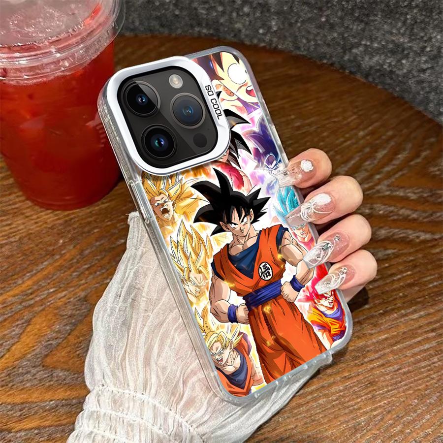 Soft Cover Phone Case for iPhone 16e 17 Air 11 12 13 Pro Max 14 15 16 Plus Cool New Dragons Ball Anime