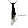 Stylish School Girl Necktie Kids Tassels Pre-tied Tie Uniform Accessories Fashionable Girls' Necktie Preepy Look