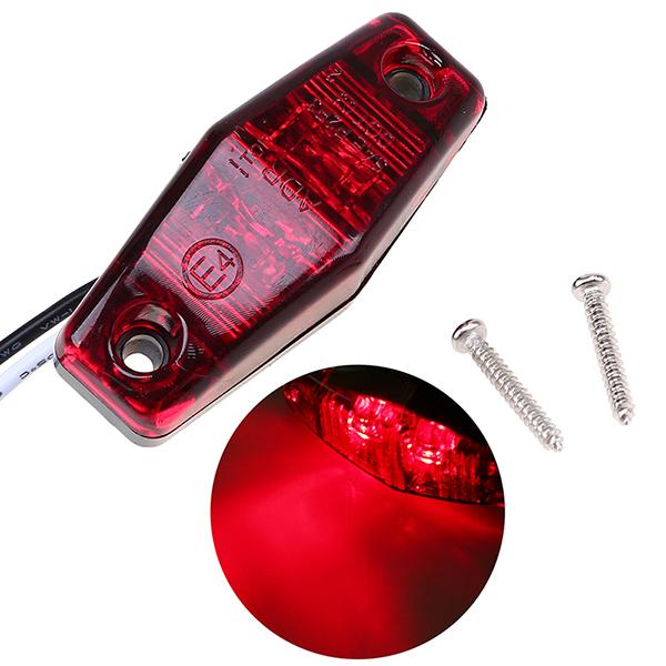 LED Clearance Marker Light Waterproof Tail Side Signal Lamp for Truck Trailer RV 12V