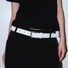 Love Heart Y2K Wide Belt Jeans Decor PU Leather Waistbands Retro Rhinestone Waist Belt  Ladies