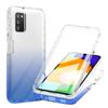 Shockproof case for Samsung Galaxy A03s, Gradient Blue