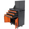 Rolling Tool Chest with Drawers Auto Repair Tool Cart Mobile Tool Cart for Workshop Warehouse Garage