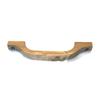 Waki Sangyo Clear Wooden Handle for Drawers, Doors, and Furniture, 120mm Long, TW-388