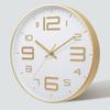 Minimalistische dreidimensionale digitale Wanduhr, stanzfrei, geräuschlos, tickt nicht, für Küche, Schlafzimmer, Arbeitszimmer