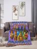 Soft Warm Aesthetic Plush Throw Blanket for Bedroom Bedspread Cover  Italian Brainrot Flannel Blanket for Boys Girls