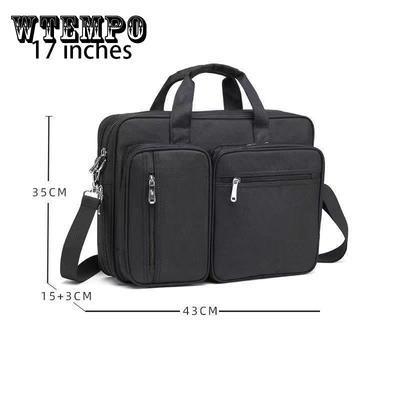 Bolsos de negocios para hombre, bolsos, maletines, bolsas de mensajero de hombro, bolsas de tela Oxford de gran capacidad, bolsas de lona de viaje