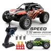 MOONN S801 S802 RC-Auto 1/32 2,4 g Mini-Hochgeschwindigkeits-Fernbedienungsauto Kindergeschenk für Jungen Eingebaute Dual-LED-Leuchten Autoschale Leuchtendes Spielzeug