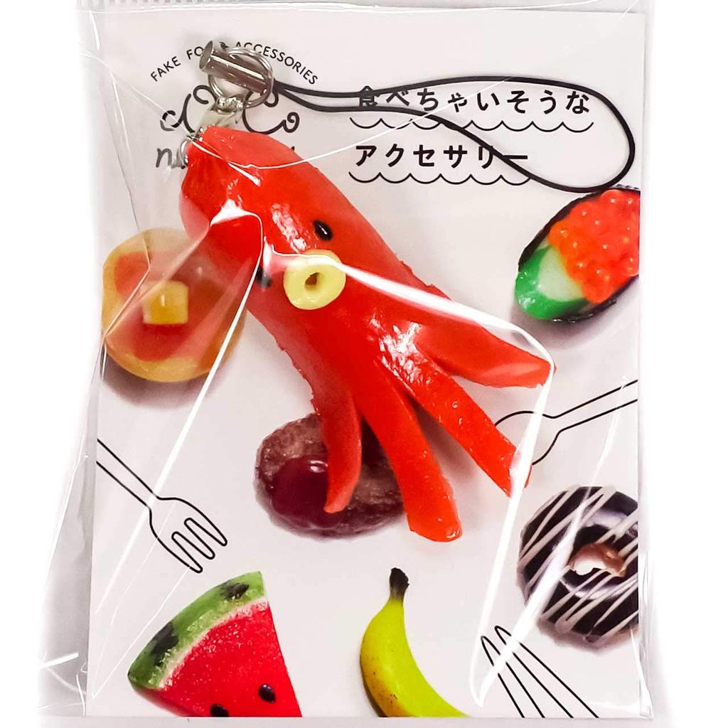 Food Sample Strap Octopus and Wiener Sausage Looks Like It Could Be Eated 316S - - -