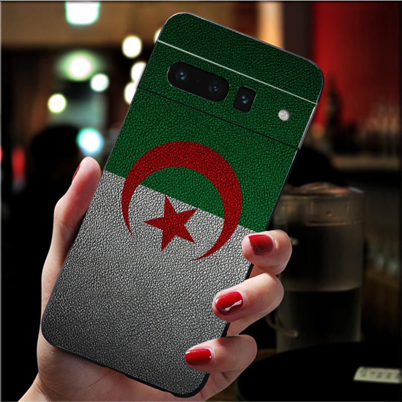 

Чехол для телефона Google Pixel 7 Pro 7 6A 6 Pro 5A 4A 3A Pixel 4 XL Pixel 5 6 4 3 XL 3A XL 2 XL Чехол с флагом Алжира Funda Google Pixel 7 Pro