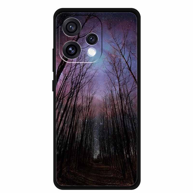 For Oppo Reno15 5G Case Coque Black Soft TPU Silicone Phone Case For Oppo Reno 15C Back Covers Case 6.59" Shockproof Fundas Para